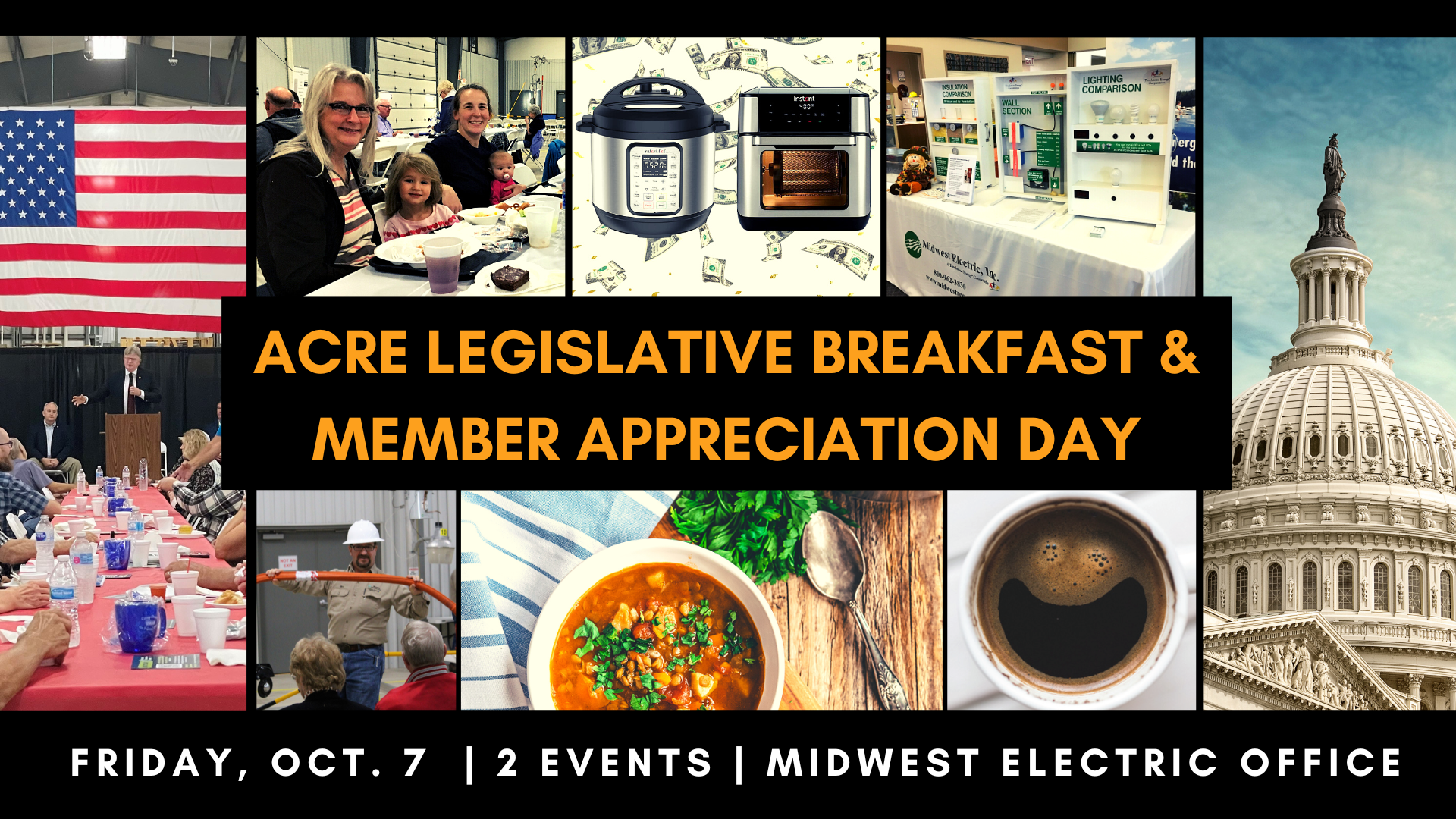 Member Appreciation Day and ACRE legislative breakfast