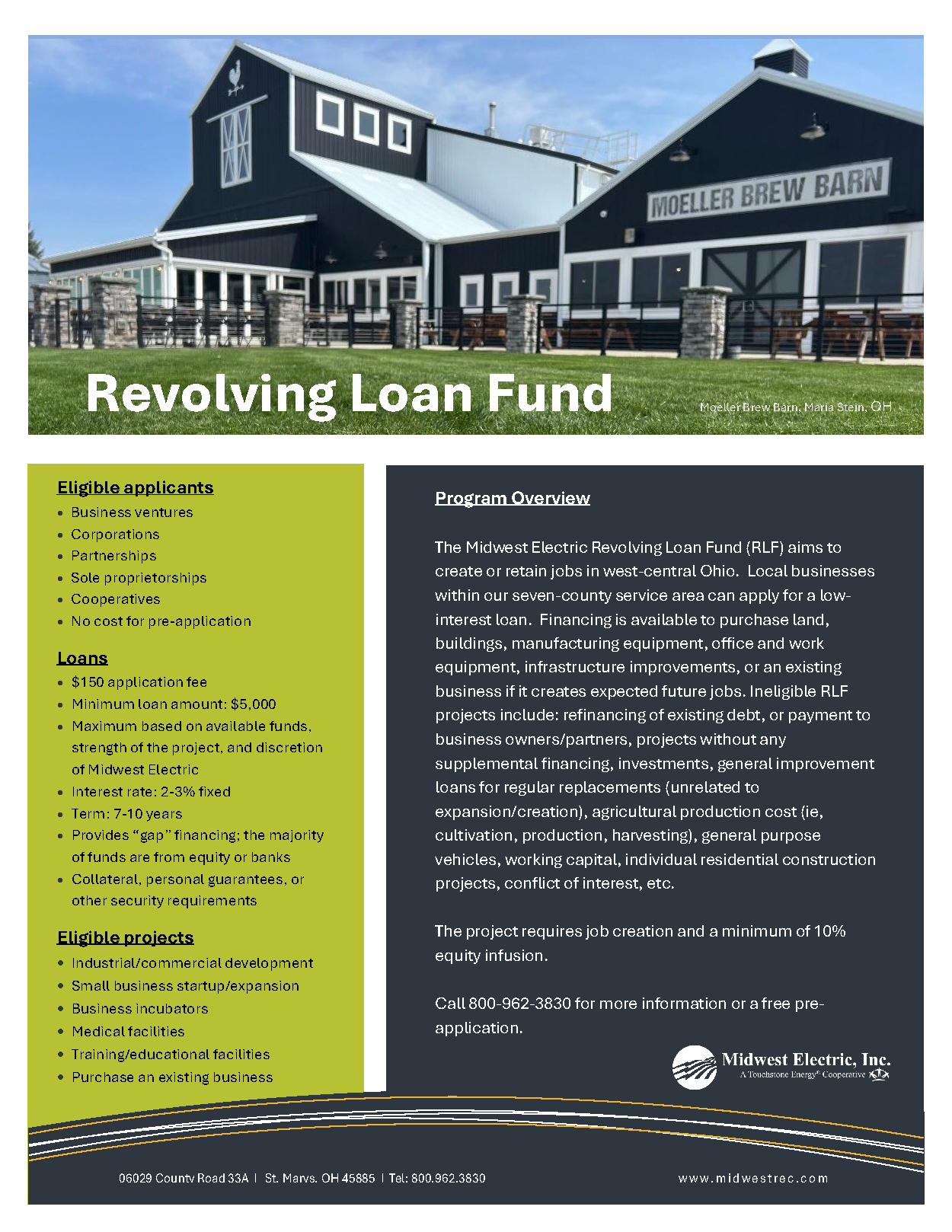 25 RLF Flyer