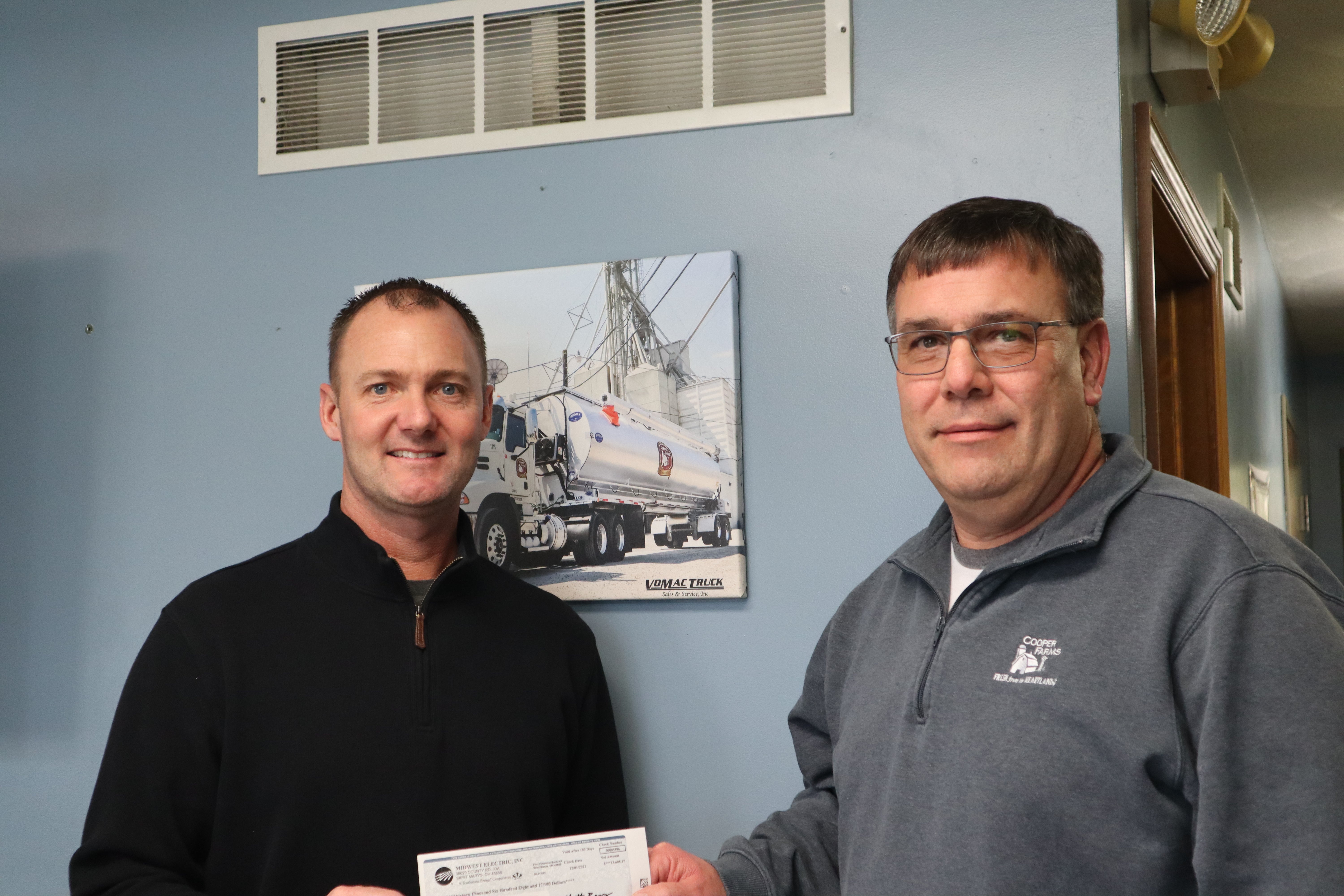 Check presentation for Cooper Feed Mill