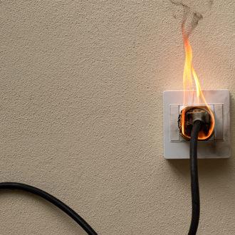 Plug on Fire
