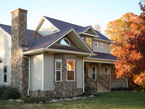 fall house
